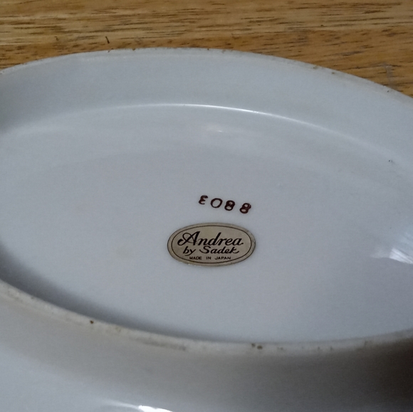 Vintage Asian Imari Oval Dish Andrea by Sadek&Oval Casserole Both Made Japan.🍜 - Picture 5 of 15